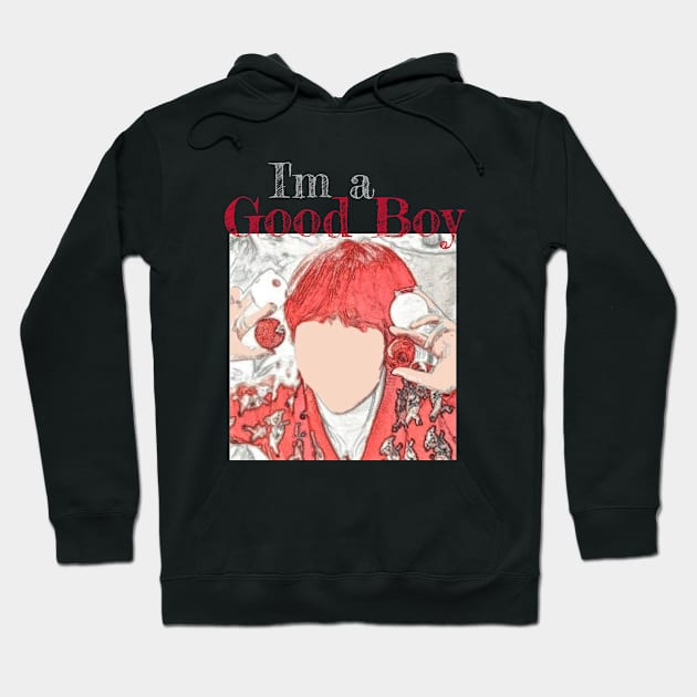 Taehyung, I'm a Good Boy Hoodie by TheGardenofEden